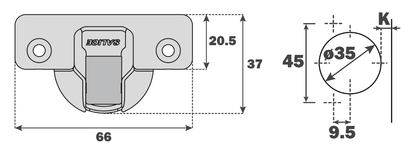 Hinge Cup Details